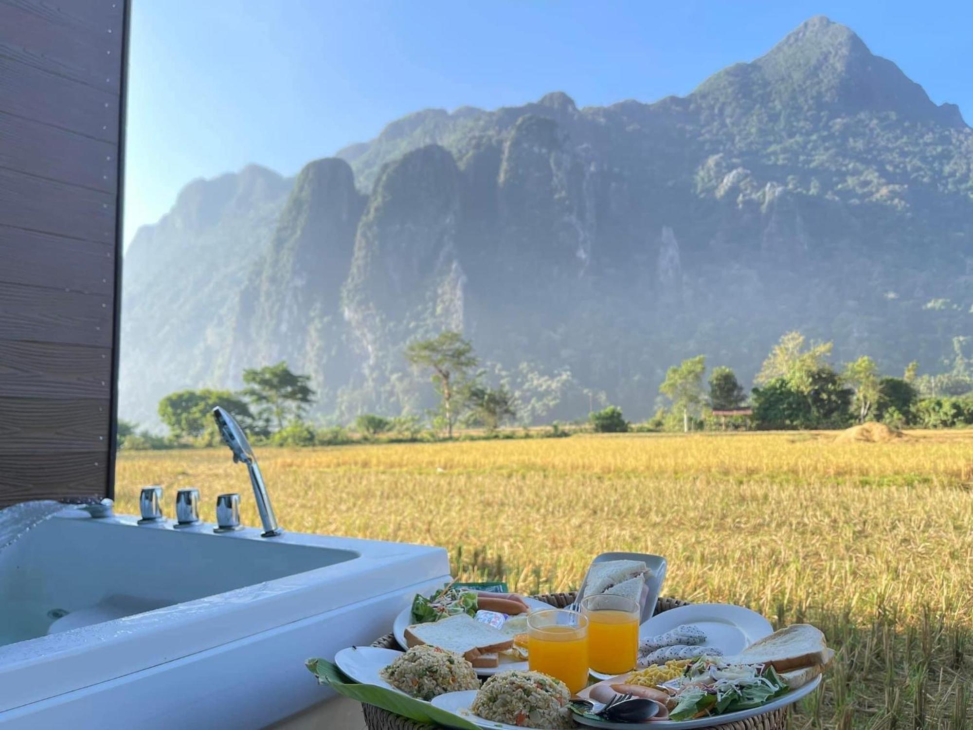 Vangvieng Angsavanh Resort Vang Vieng Eksteriør bilde